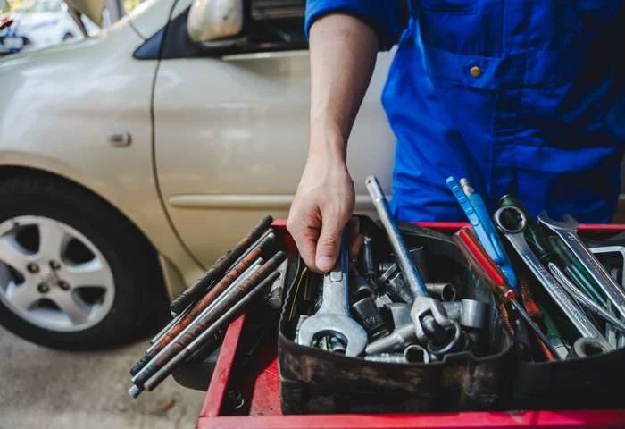 Automotive service equipment and repair work